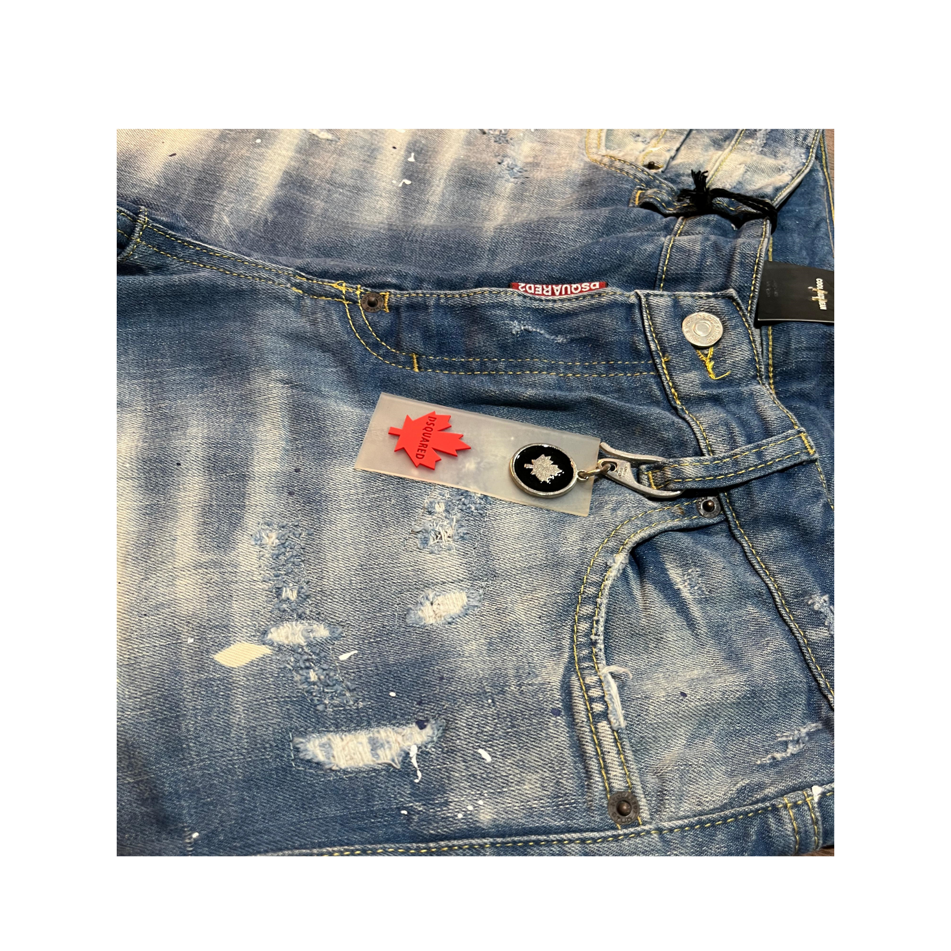 Jeans shorts #39 DSquared - Afbeelding 2