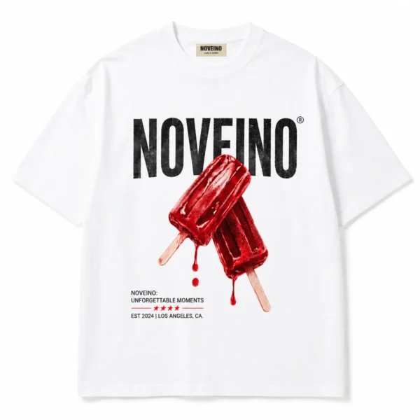 Noveino Pink lick white