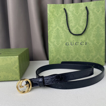 Gucci, Women's Belt, Black