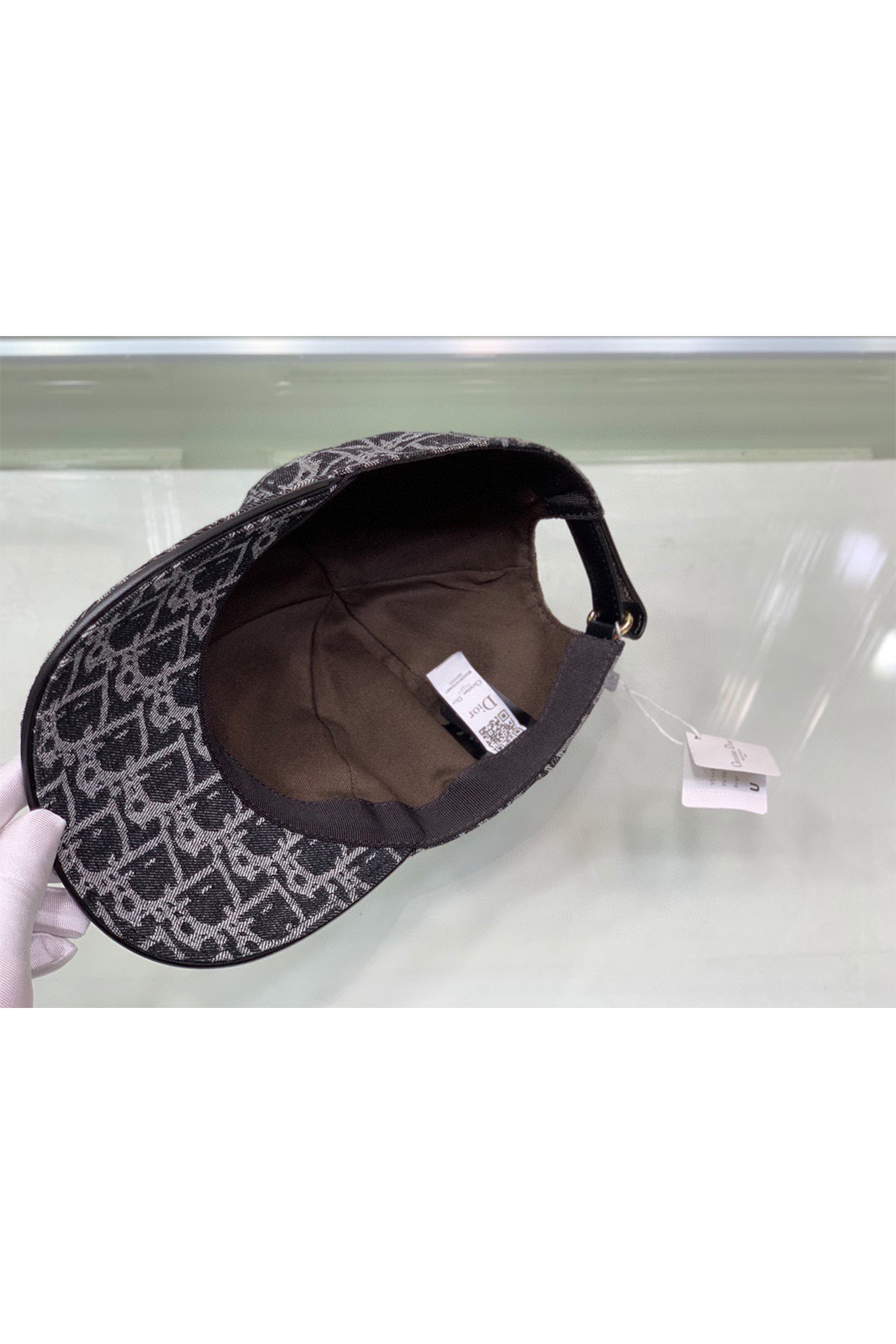 Christian Dior, Unisex Hat, Black - Afbeelding 2