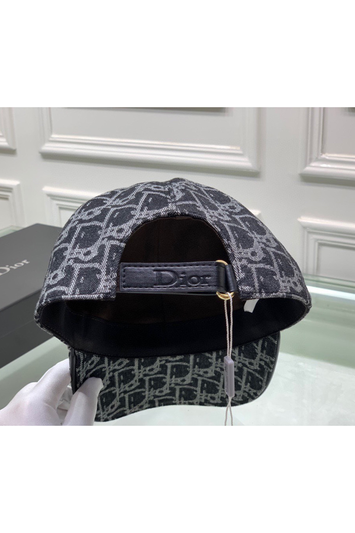 Christian Dior, Unisex Hat, Black - Afbeelding 3