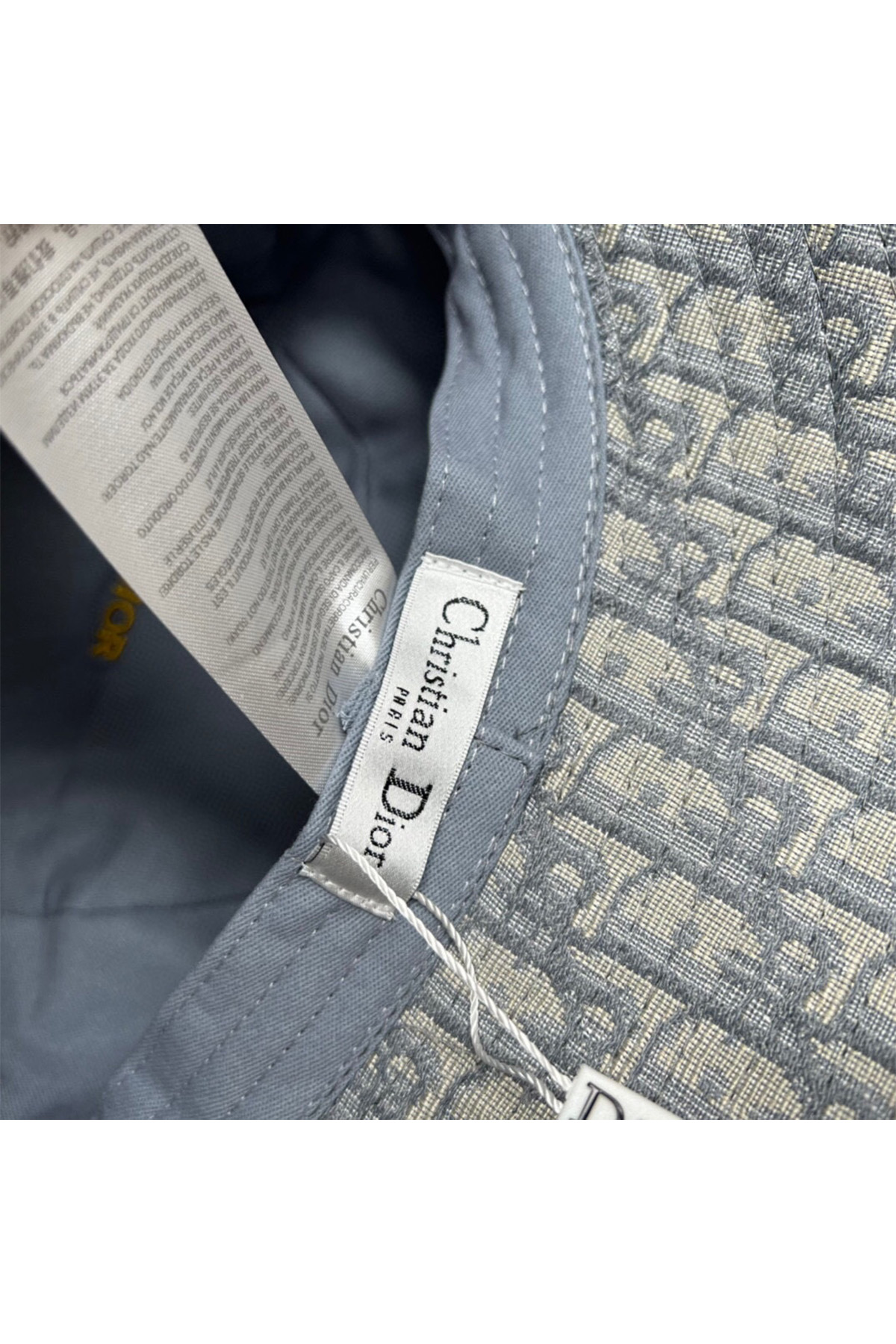 Christian Dior, Unisex Hat, Grey - Afbeelding 2