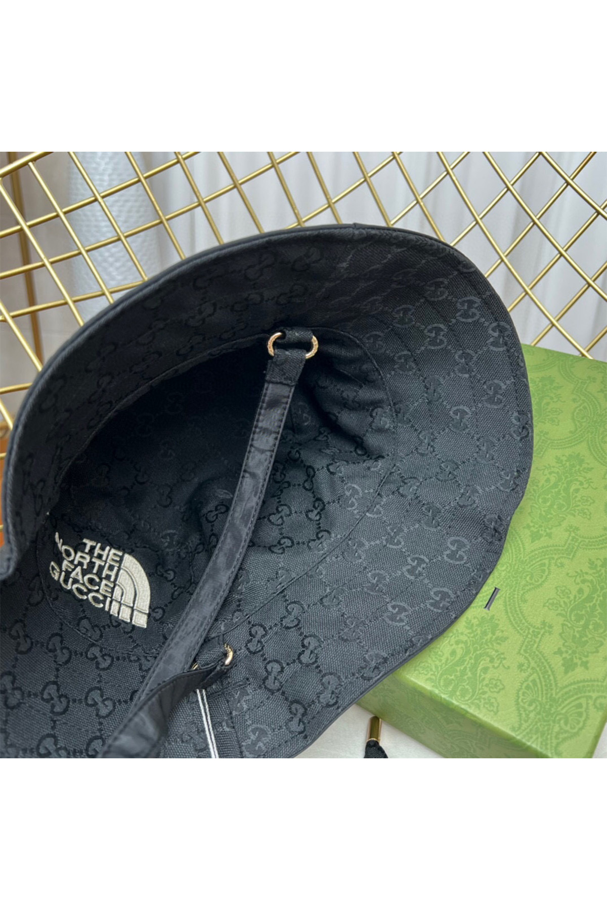 Gucci x The North Face, Unisex Hat, Black - Afbeelding 3