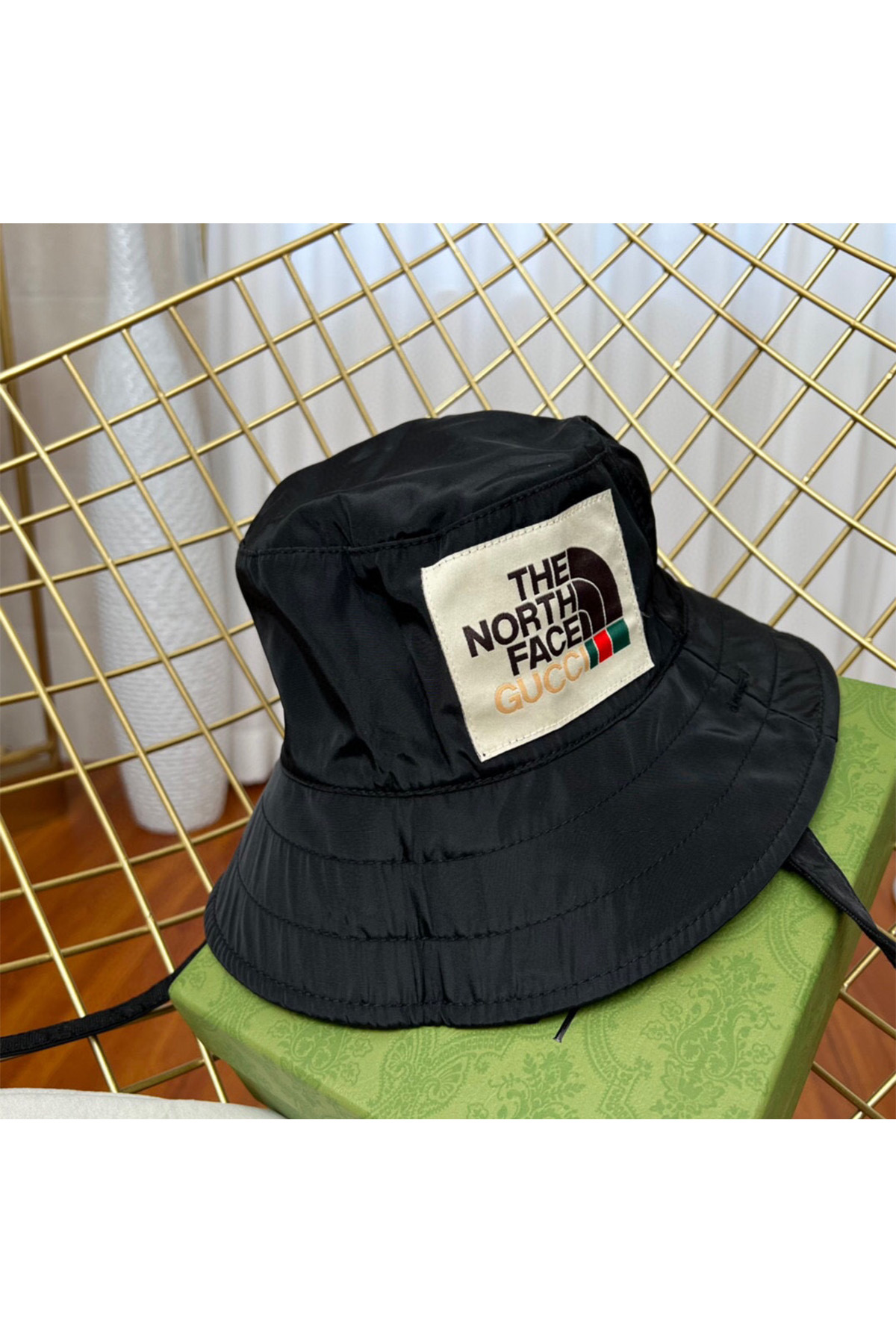Gucci x The North Face, Unisex Hat, Black - Afbeelding 4