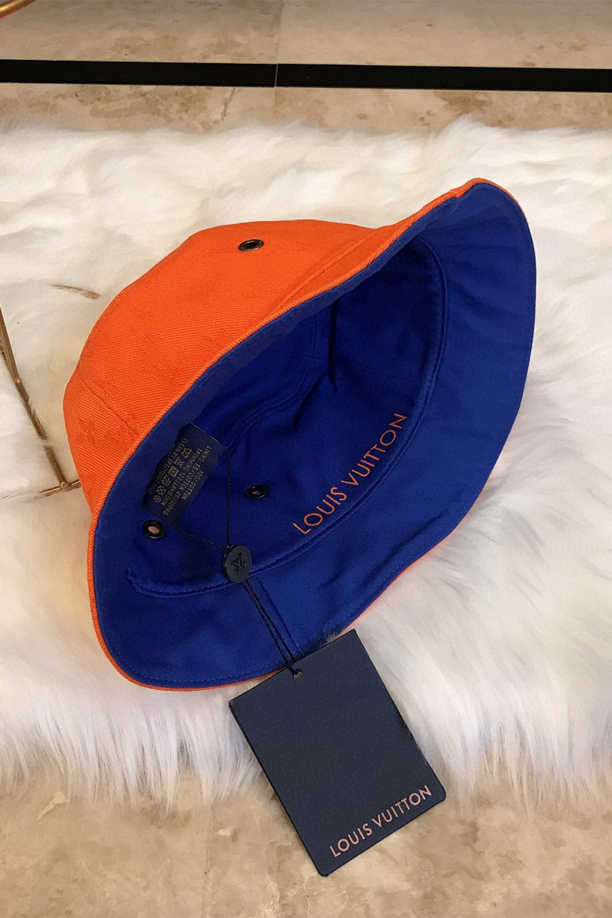Louis Vuitton, Unisex Hat, Orange - Afbeelding 3