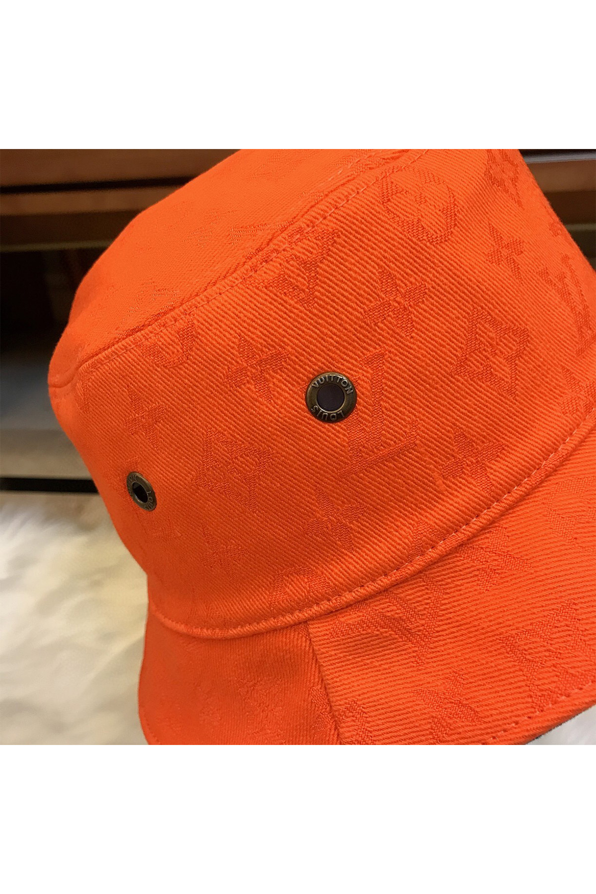 Louis Vuitton, Unisex Hat, Orange - Afbeelding 5