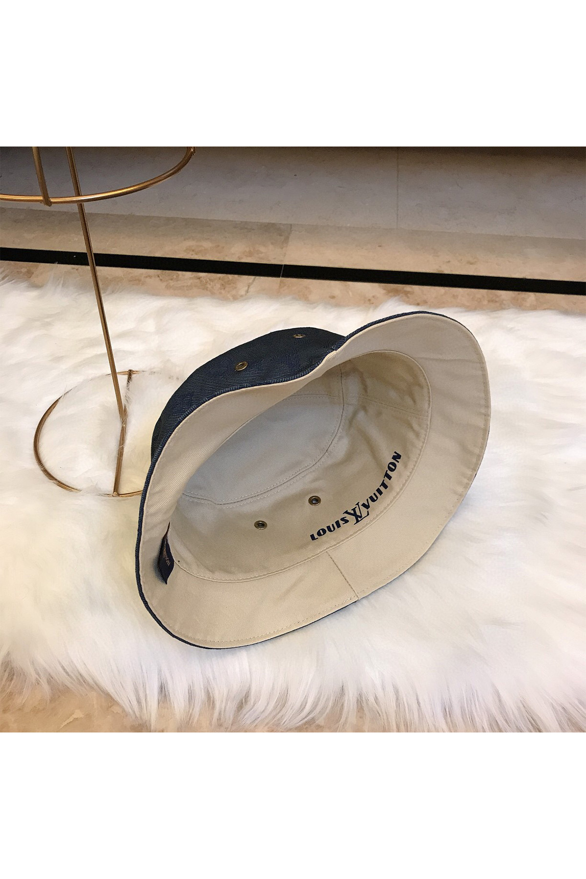 Louis Vuitton, Unisex Hat, Black - Afbeelding 3