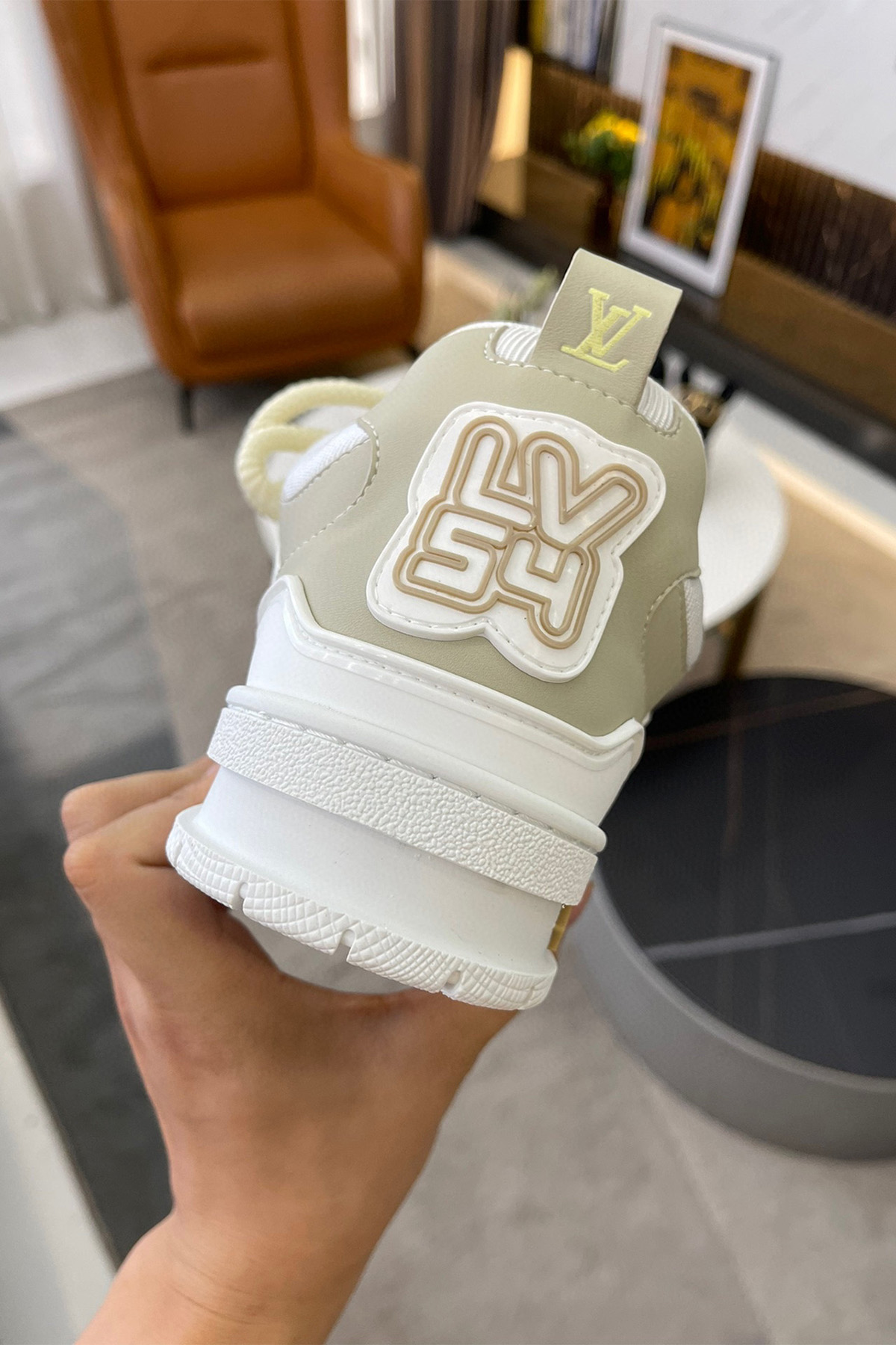 Louis Vuitton, Women's Sneaker, White - Afbeelding 7