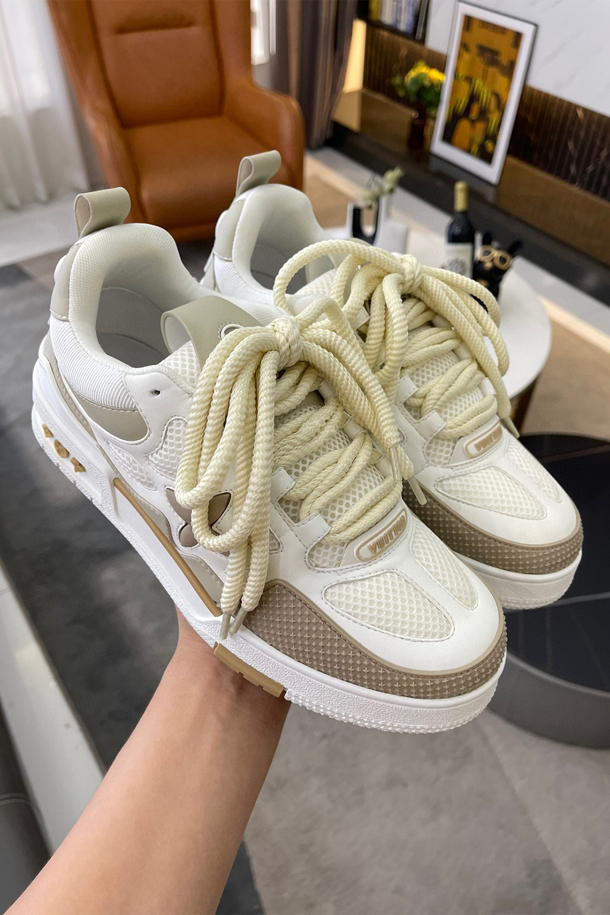 Louis Vuitton, Women's Sneaker, White - Afbeelding 9