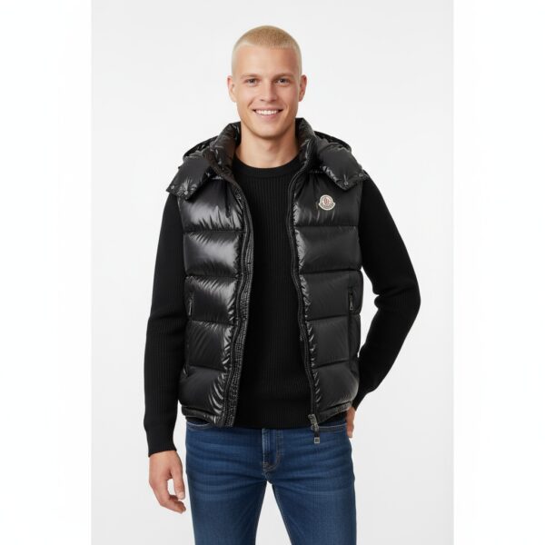 Moncler, Men's Vest, Black (101148)