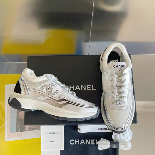 Chanel, Women's Sneaker, Silver