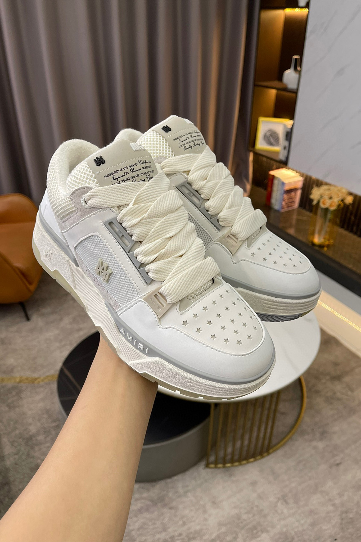 Amiri, Women's Sneaker, White - Afbeelding 9