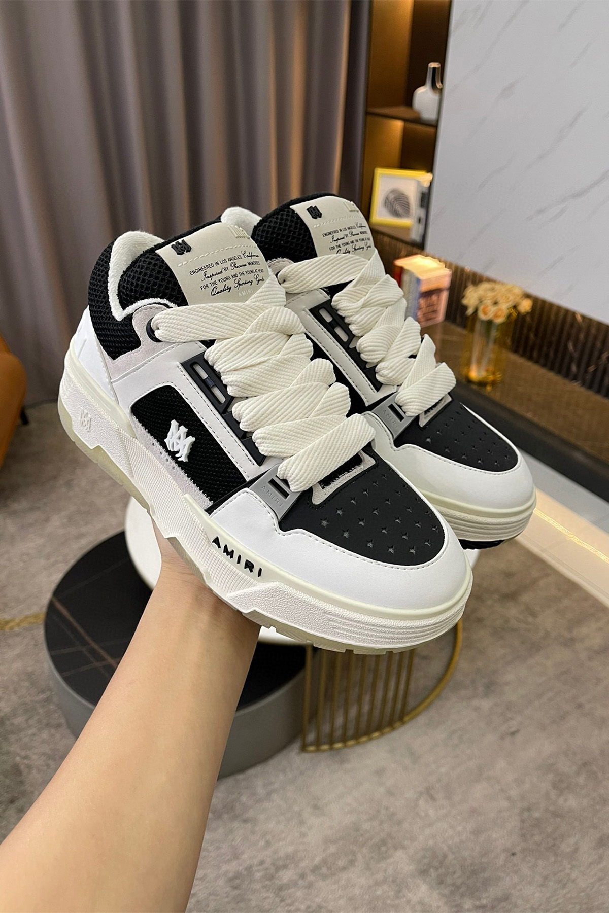 Amiri, Women's Sneaker, Black - Afbeelding 9