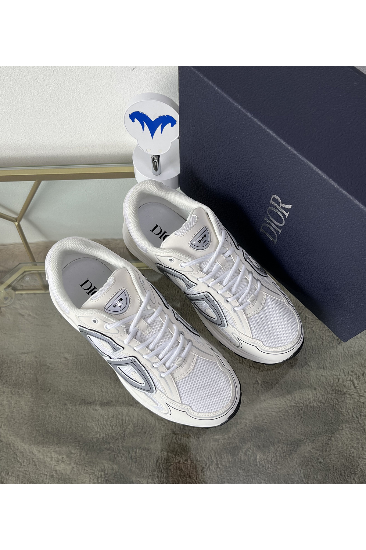 Christian Dior, B30, Women's Sneaker, White - Afbeelding 3