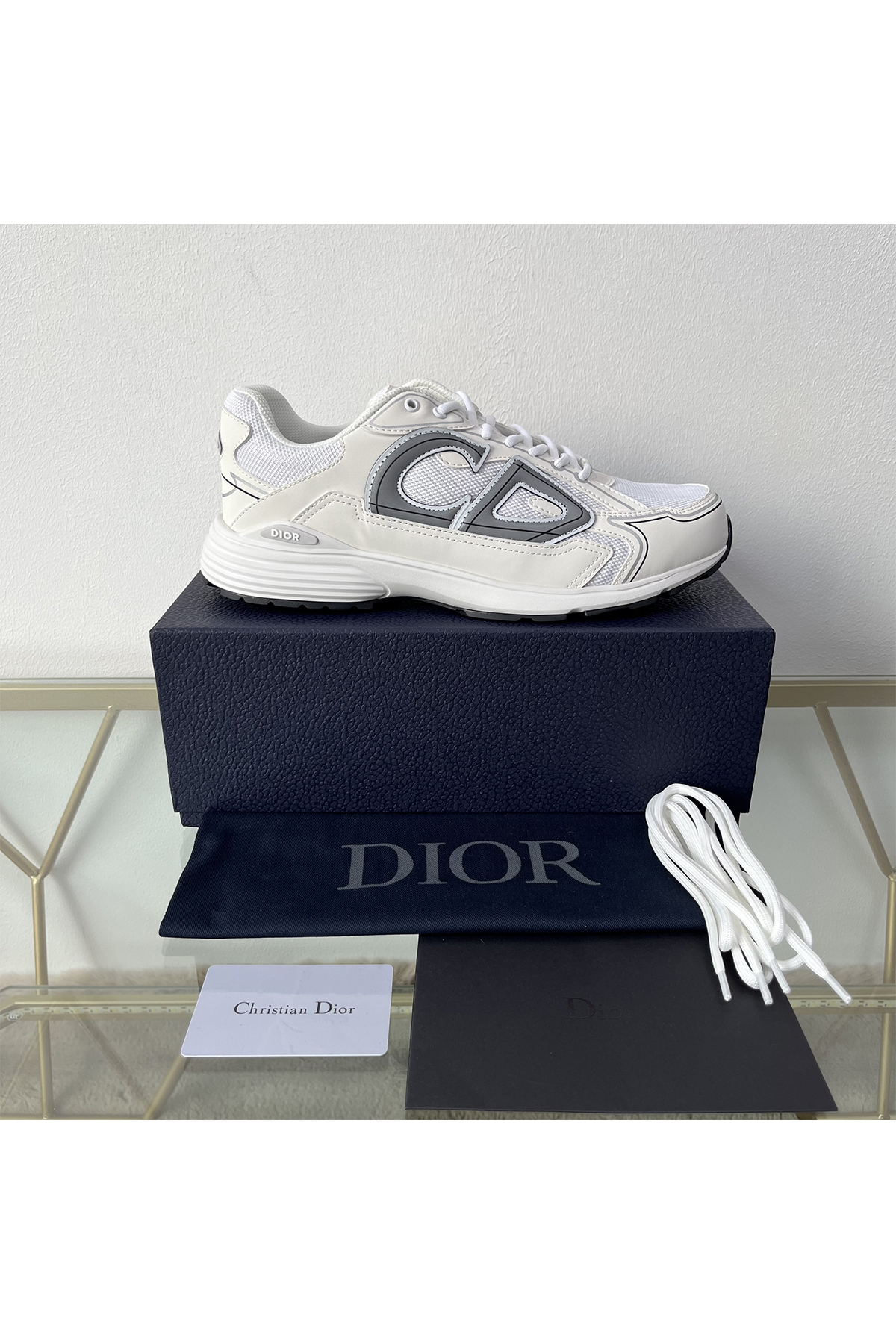 Christian Dior, B30, Women's Sneaker, White - Afbeelding 8