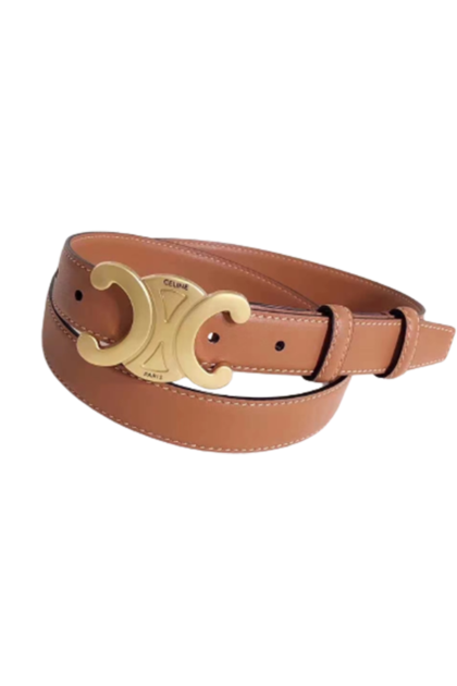 Celine, Women's Belt, Brown