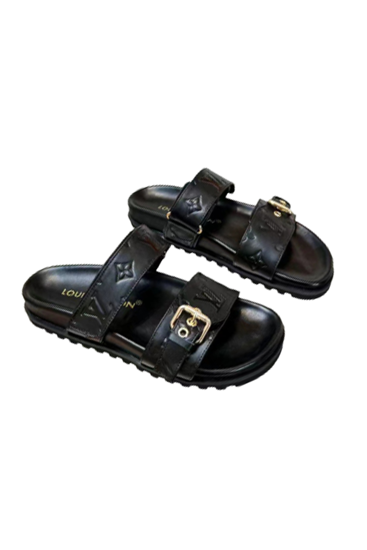 Louis Vuitton, Women's Slipper, Black