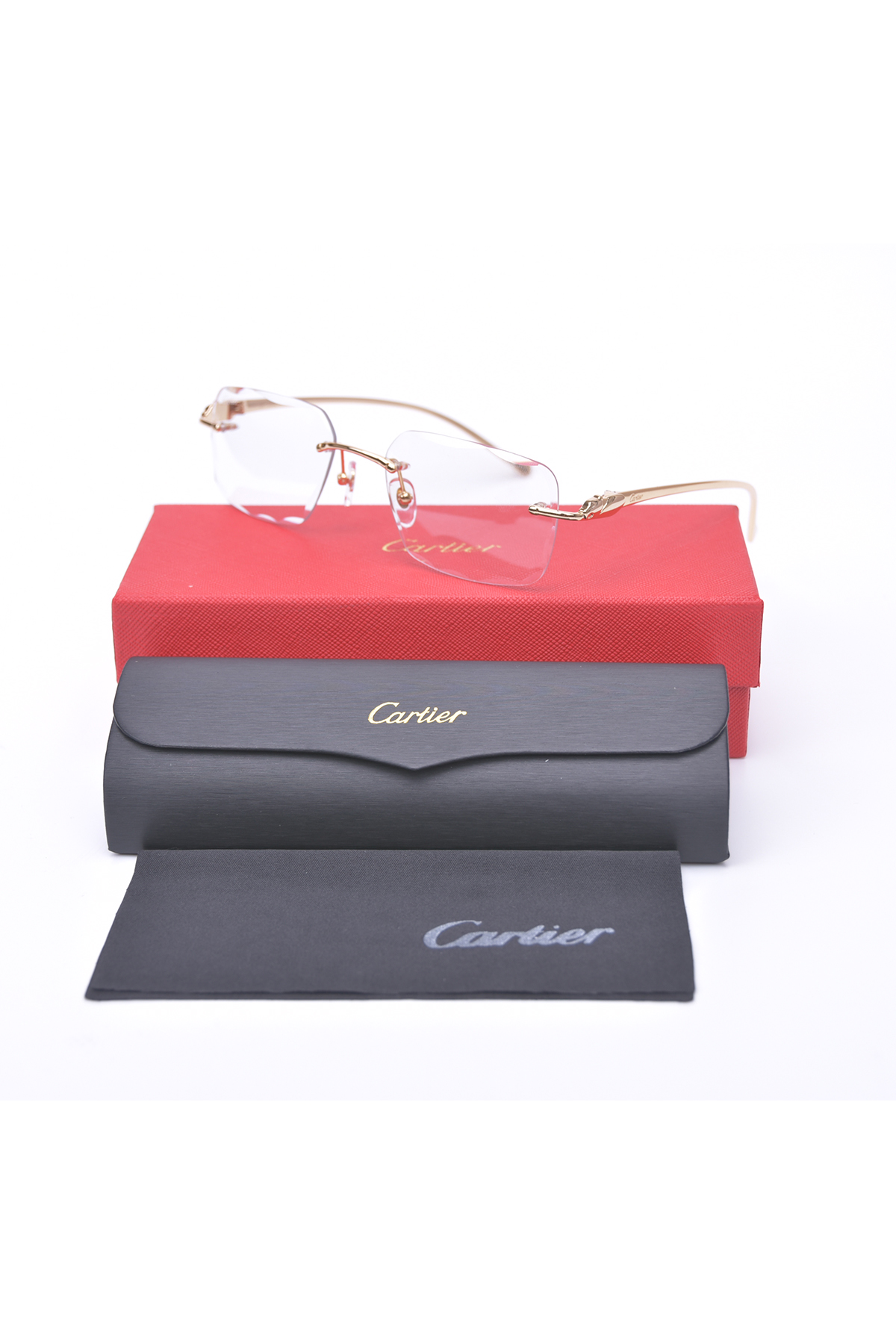 Cartier, Panthere, Unisex Eyewear, Color Changing Glass - Afbeelding 7