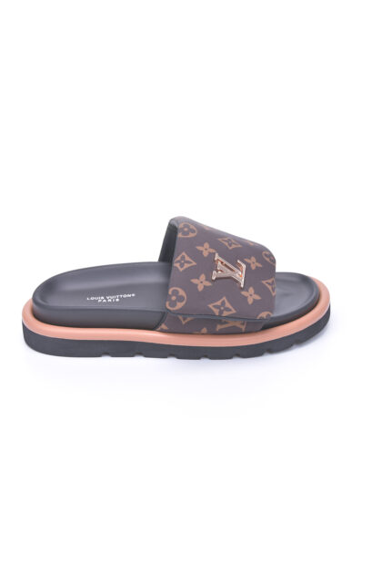 Louis Vuitton, Women's Slipper, Brown