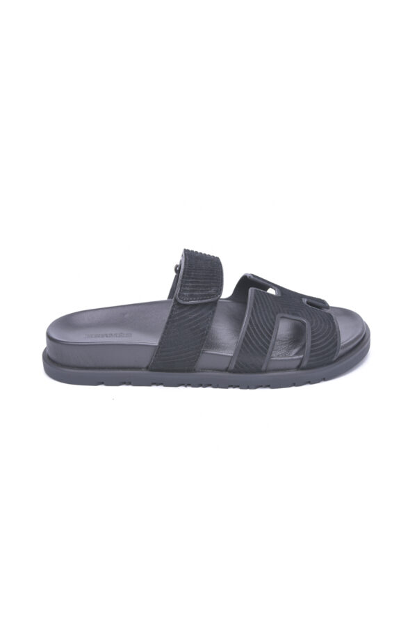 Hermes, Women's Slipper, Black