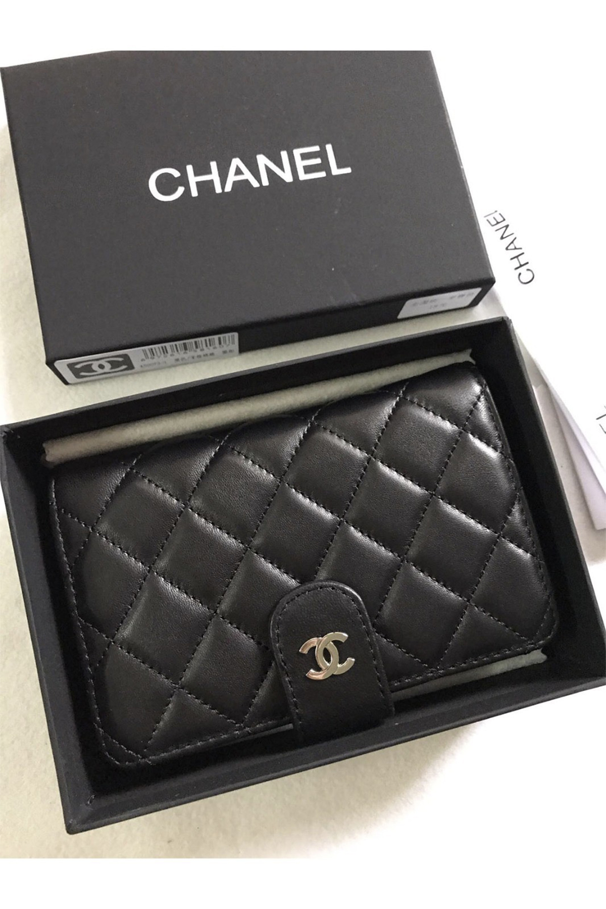 Chanel, Women's Wallet, Black - Afbeelding 2