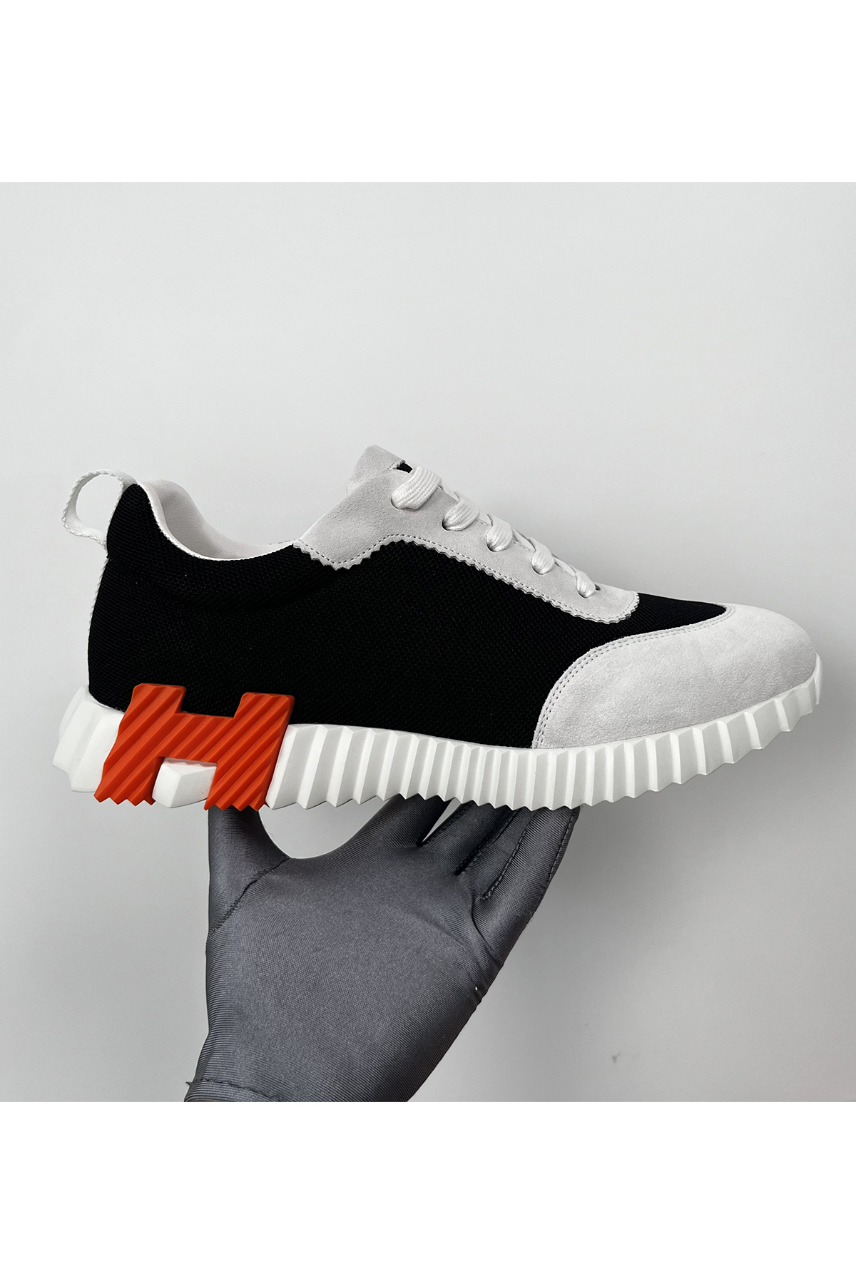 Hermes, Bouncing, Women's Sneaker, Black - Afbeelding 7
