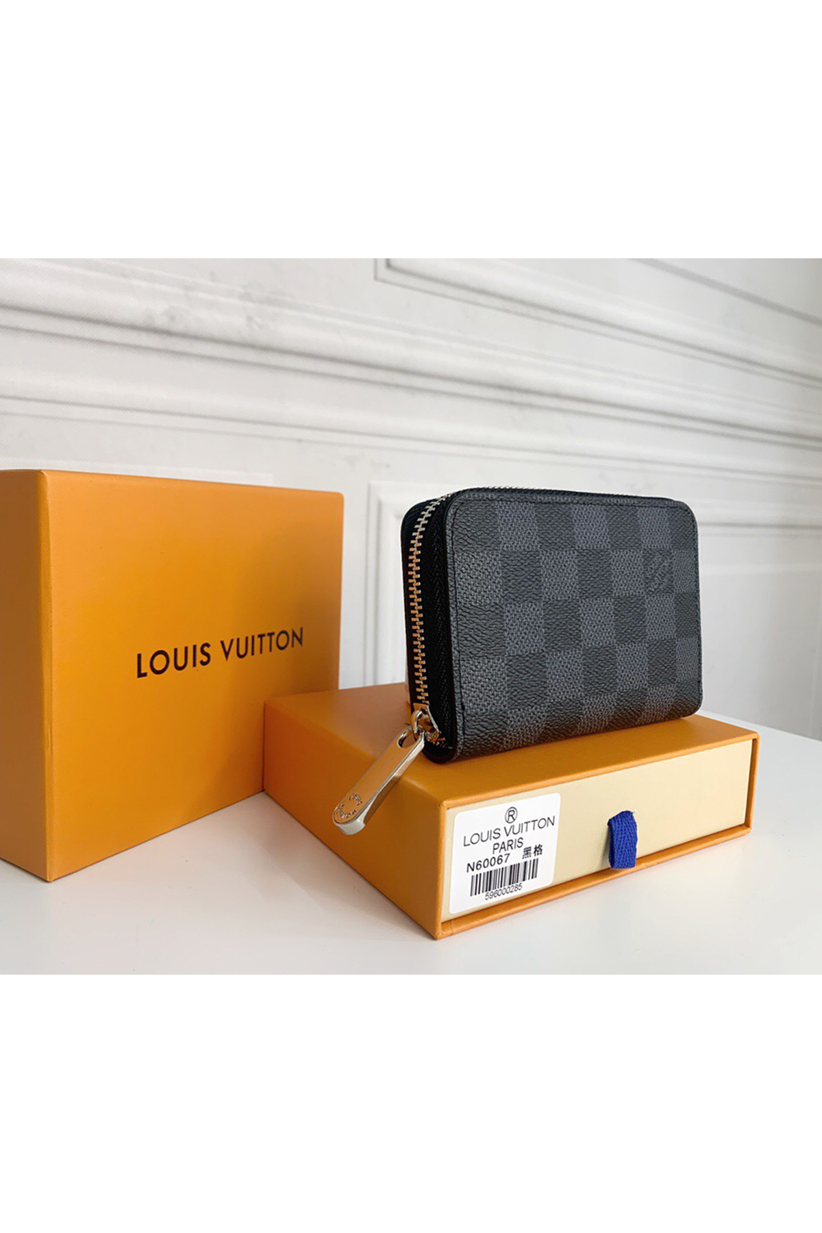 Louis Vuitton, Unisex Wallet, Navy - Afbeelding 4