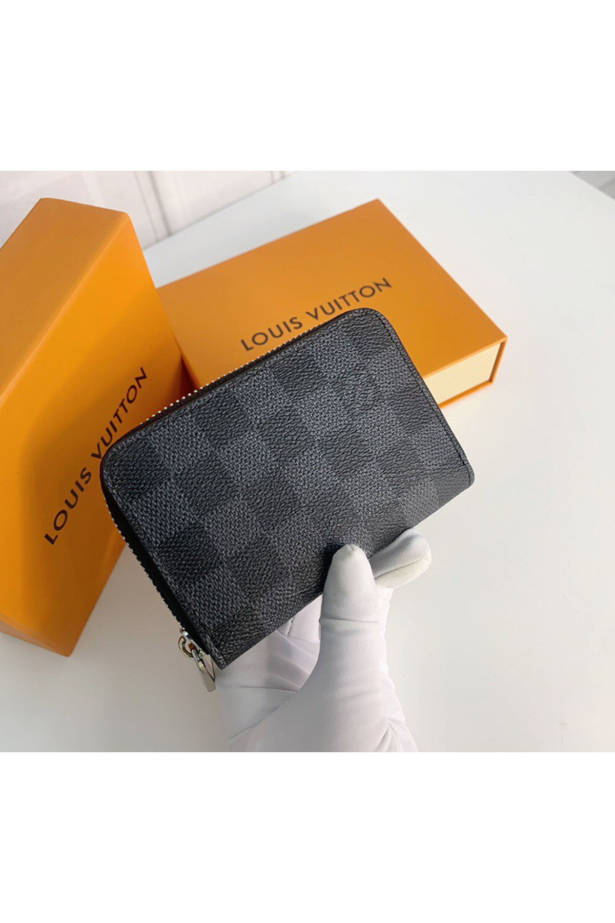 Louis Vuitton, Unisex Wallet, Navy - Afbeelding 5