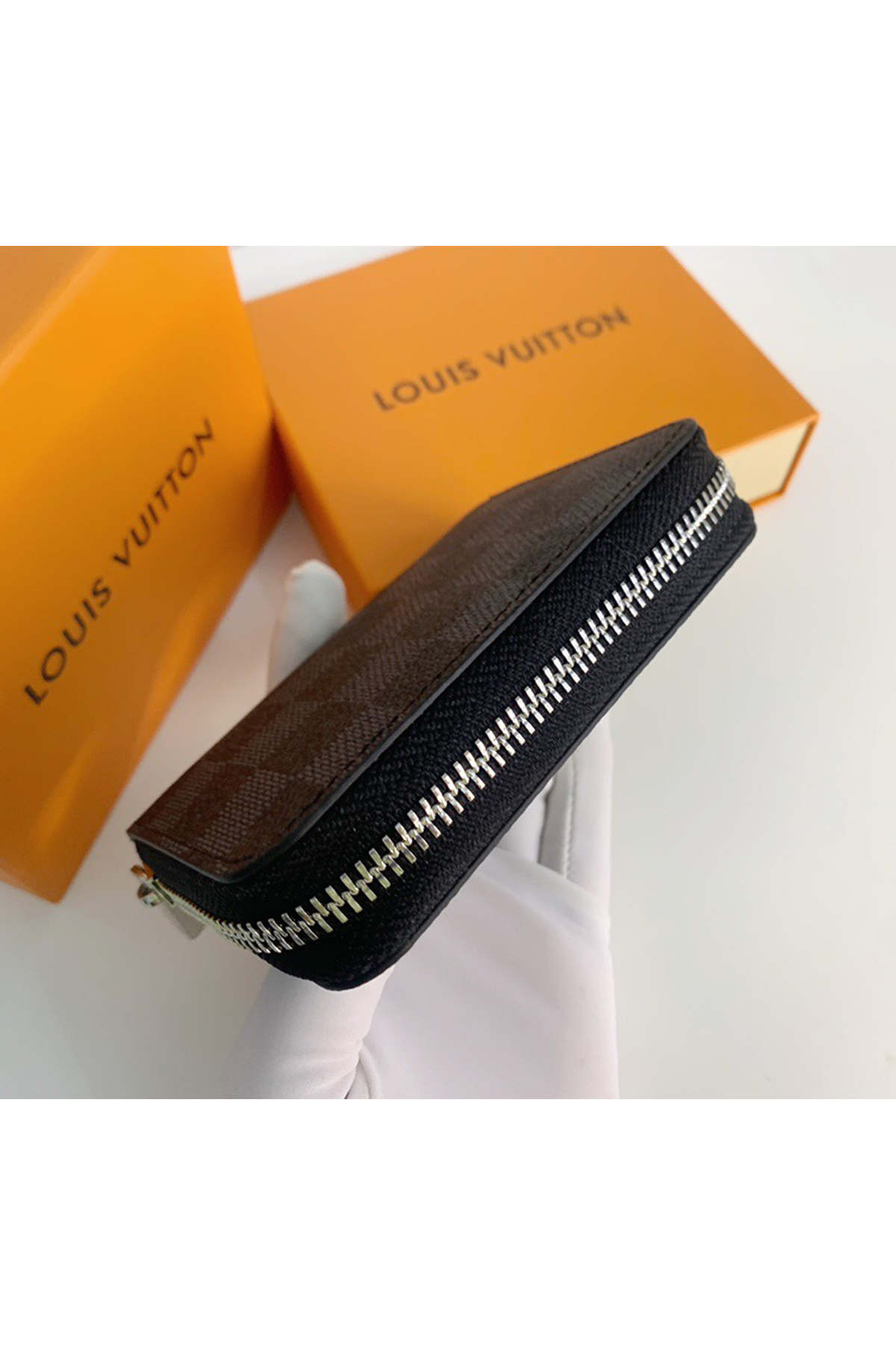 Louis Vuitton, Unisex Wallet, Navy - Afbeelding 6