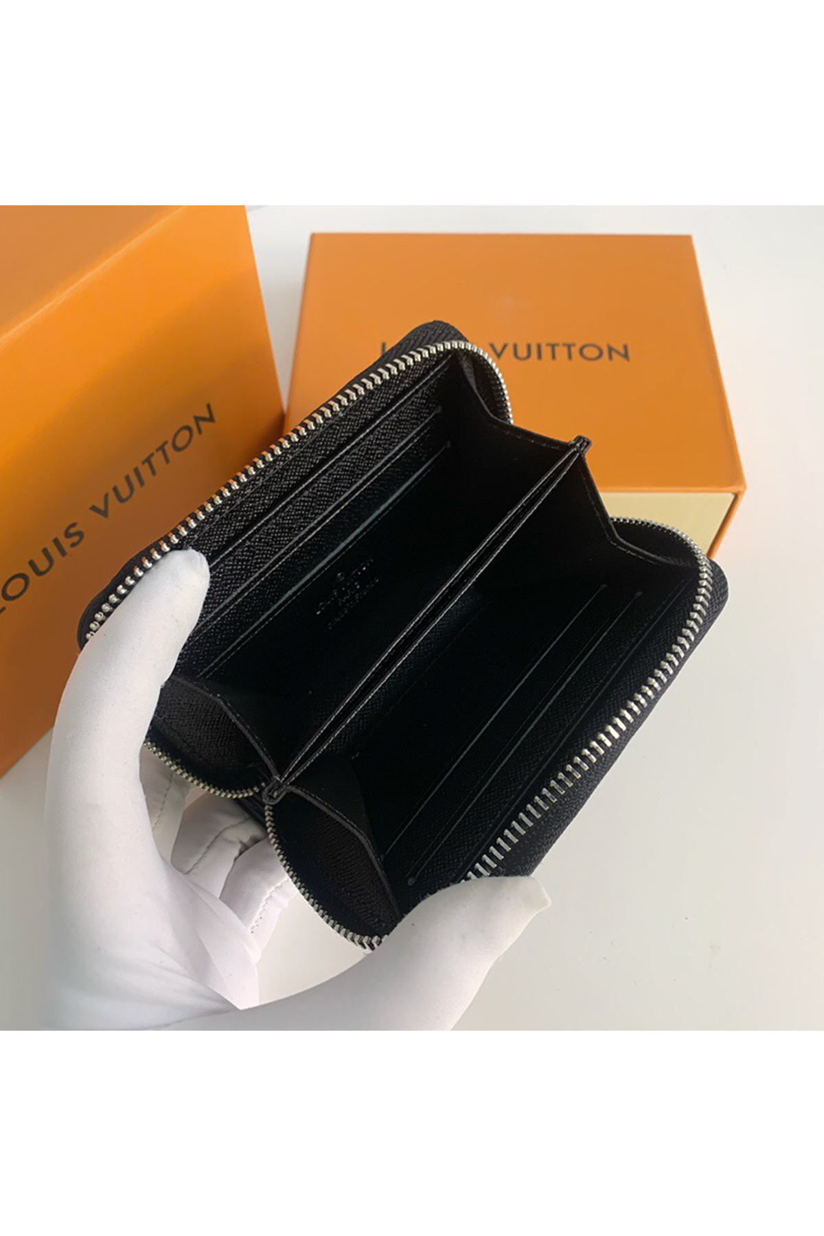 Louis Vuitton, Unisex Wallet, Black - Afbeelding 8