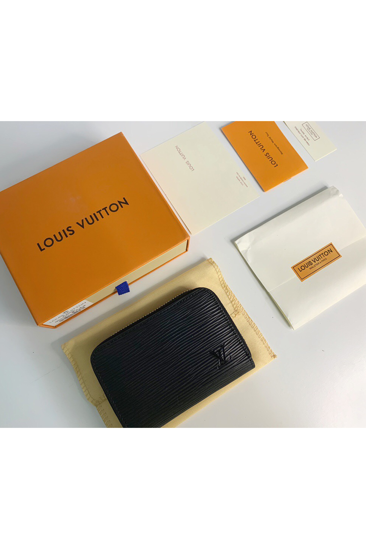 Louis Vuitton, Unisex Wallet, Black - Afbeelding 10