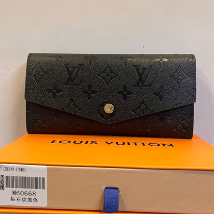 Louis Vuitton, Women's Wallet, Black