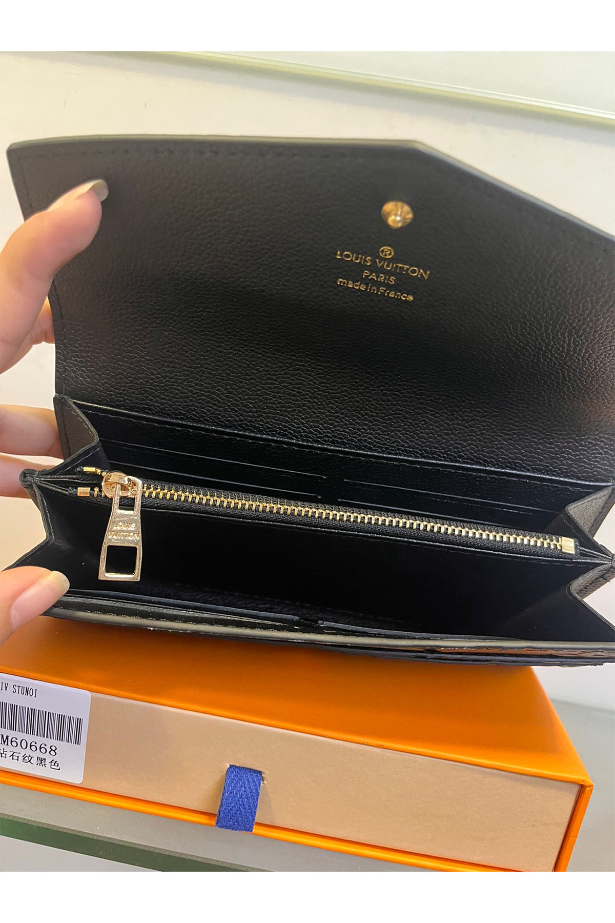 Louis Vuitton, Women's Wallet, Black - Afbeelding 5