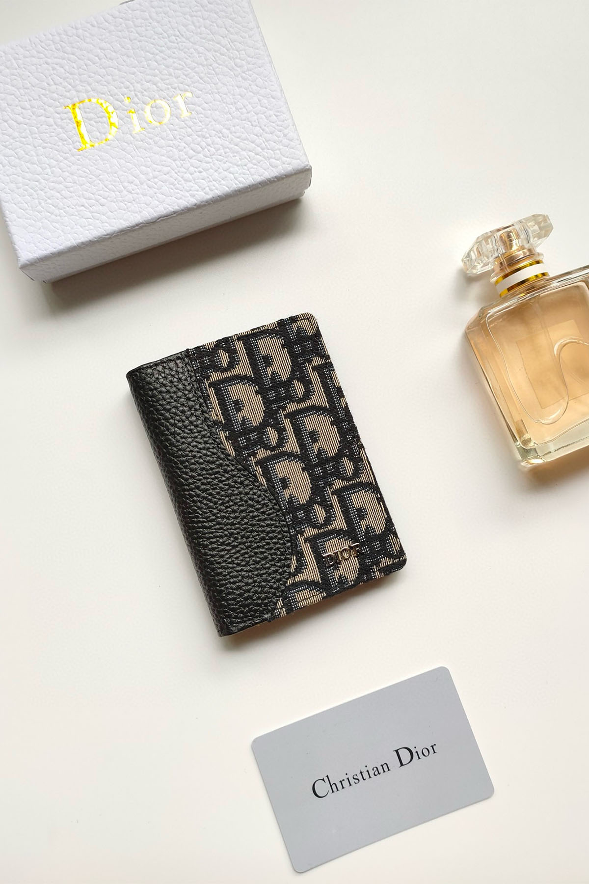 Christian Dior, Unisex Card Holder, Black - Afbeelding 2