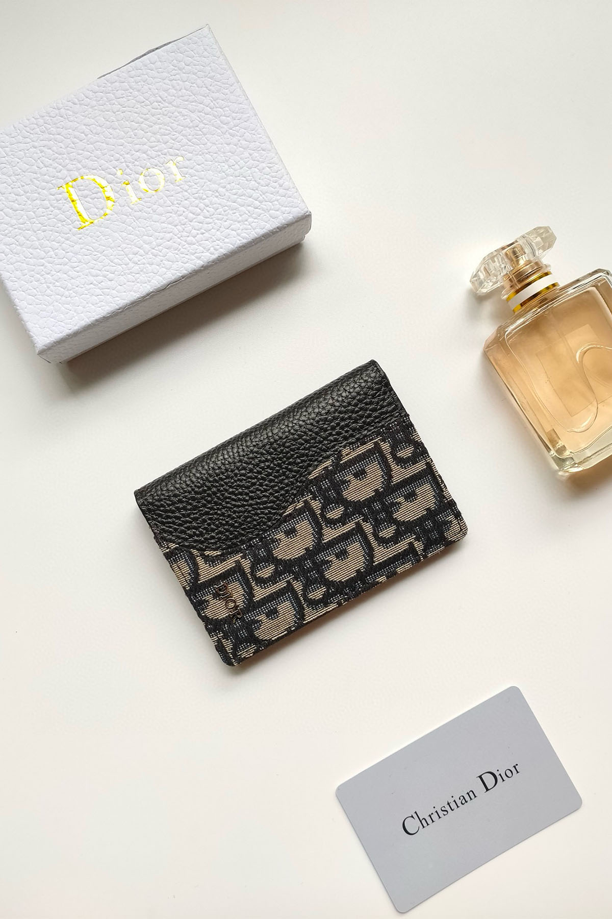 Christian Dior, Unisex Card Holder, Black - Afbeelding 3