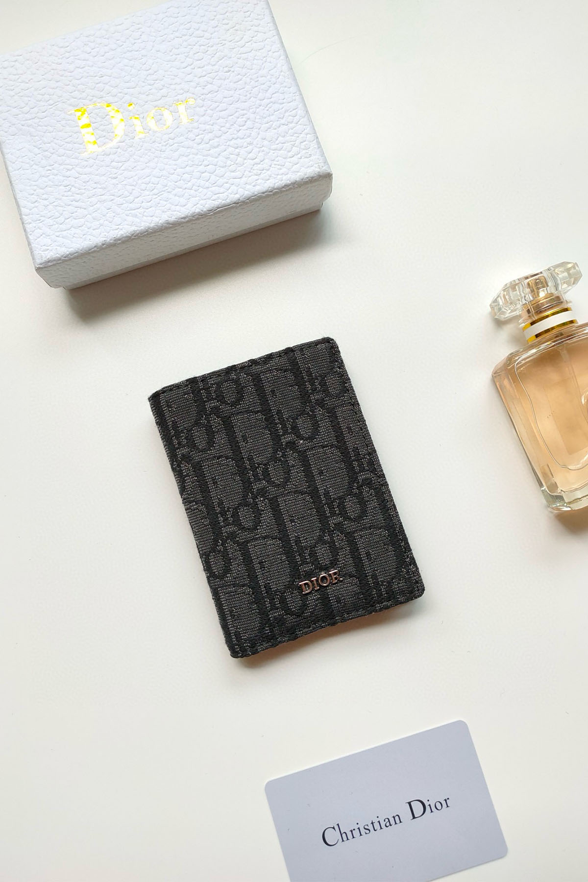 Christian Dior, Unisex Card Holder, Black - Afbeelding 2