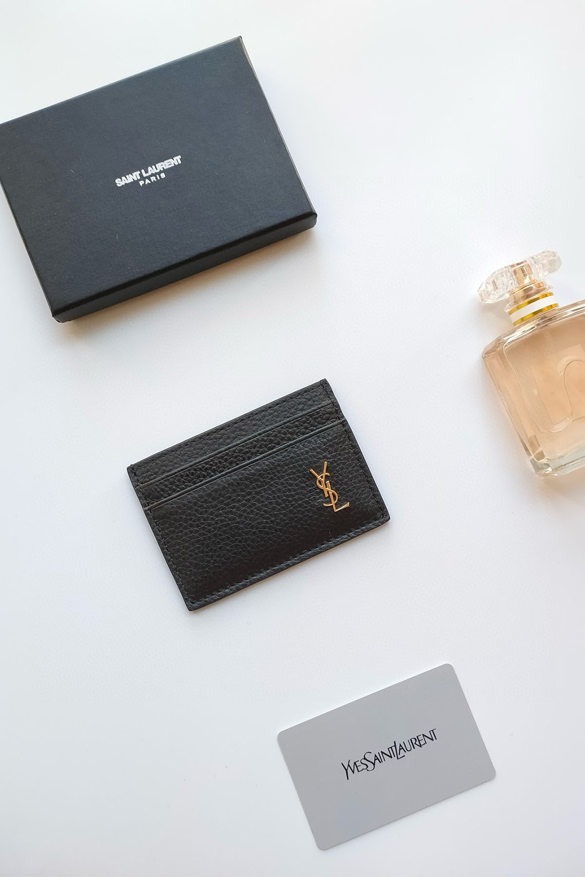 Yves Saint Laurent, Unisex Cardholder, Black - Afbeelding 2