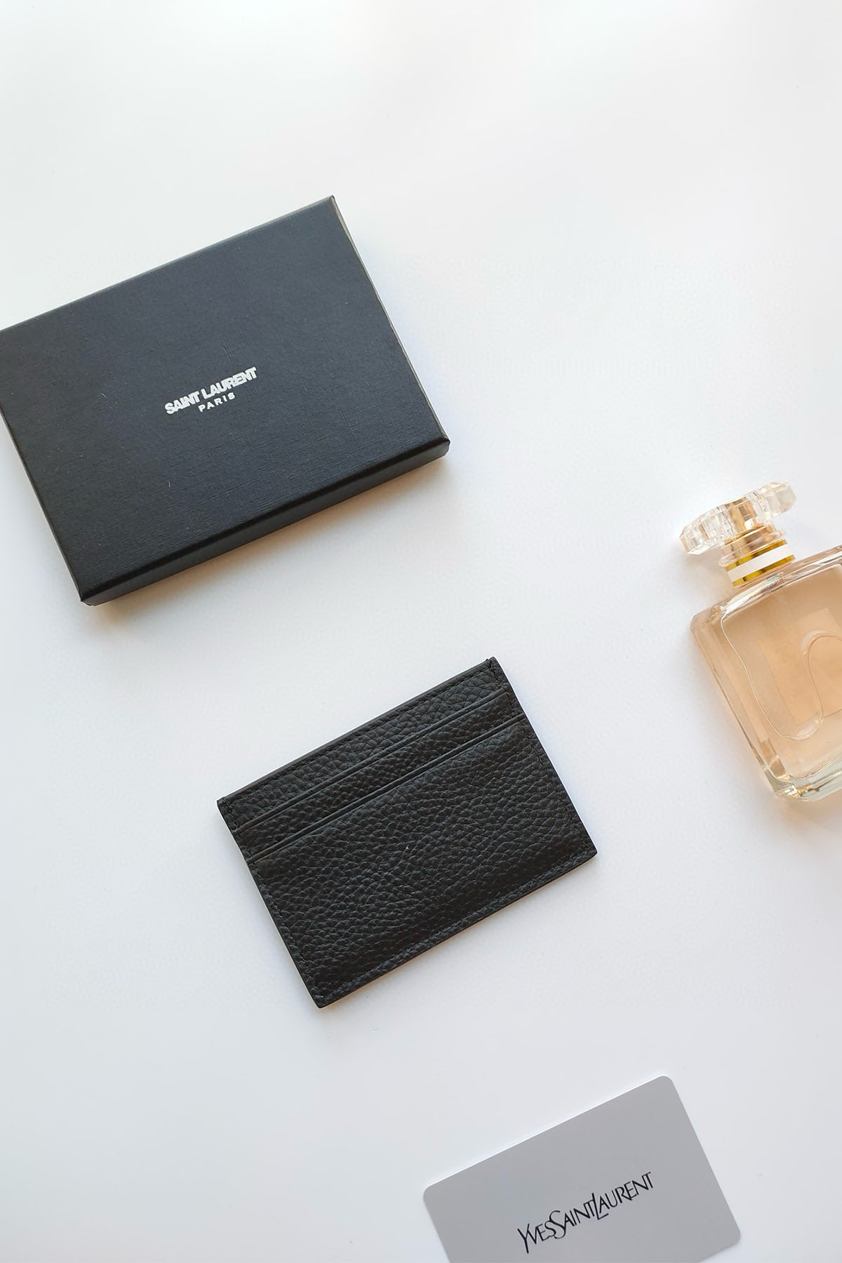 Yves Saint Laurent, Unisex Cardholder, Black - Afbeelding 4