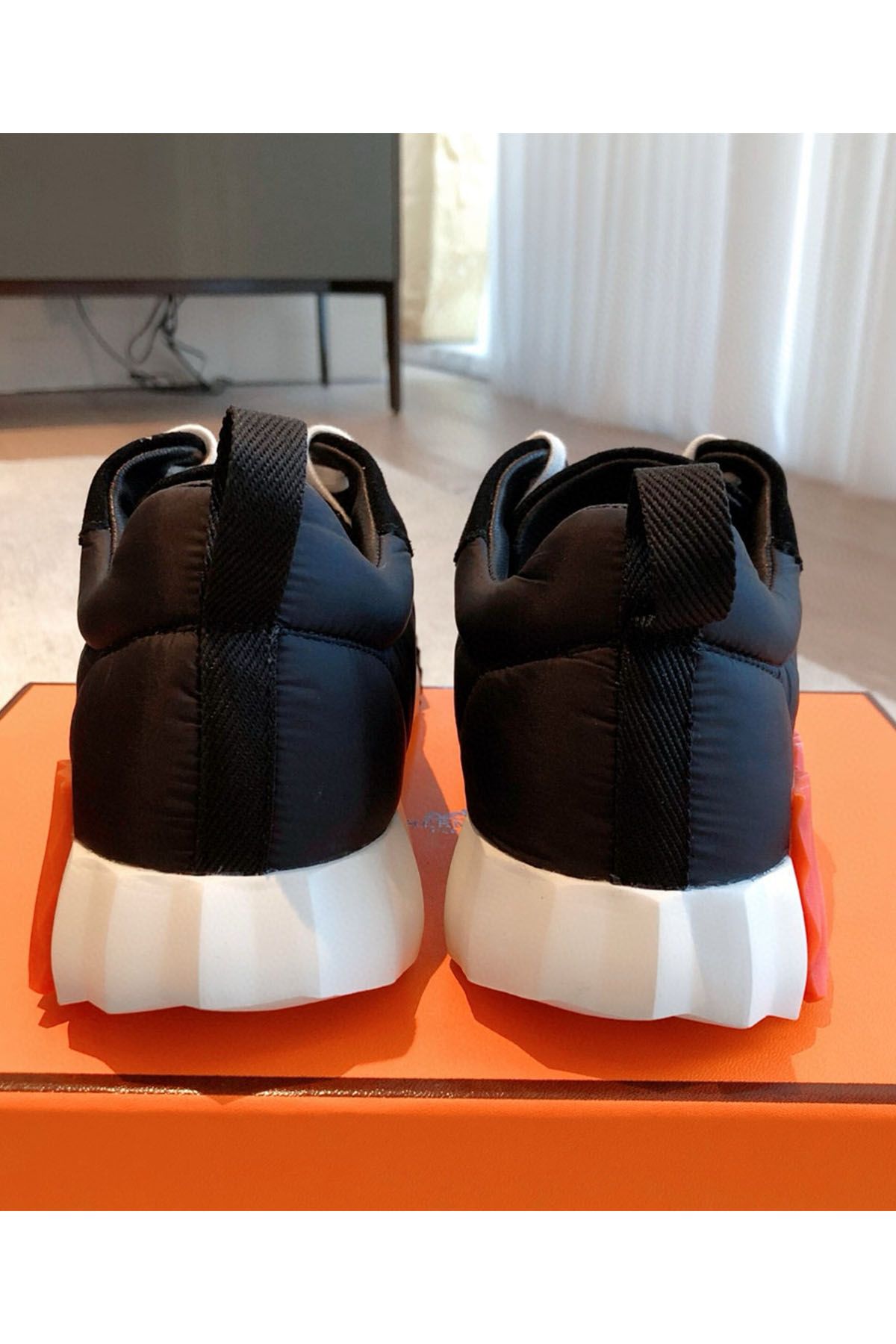 Hermes, Bouncing, Women's Sneaker, Black - Afbeelding 6