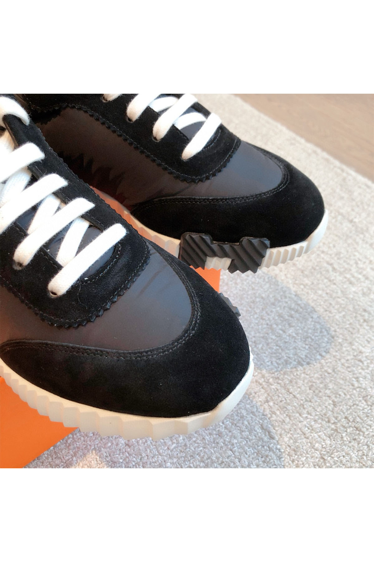 Hermes, Bouncing, Women's Sneaker, Black - Afbeelding 8