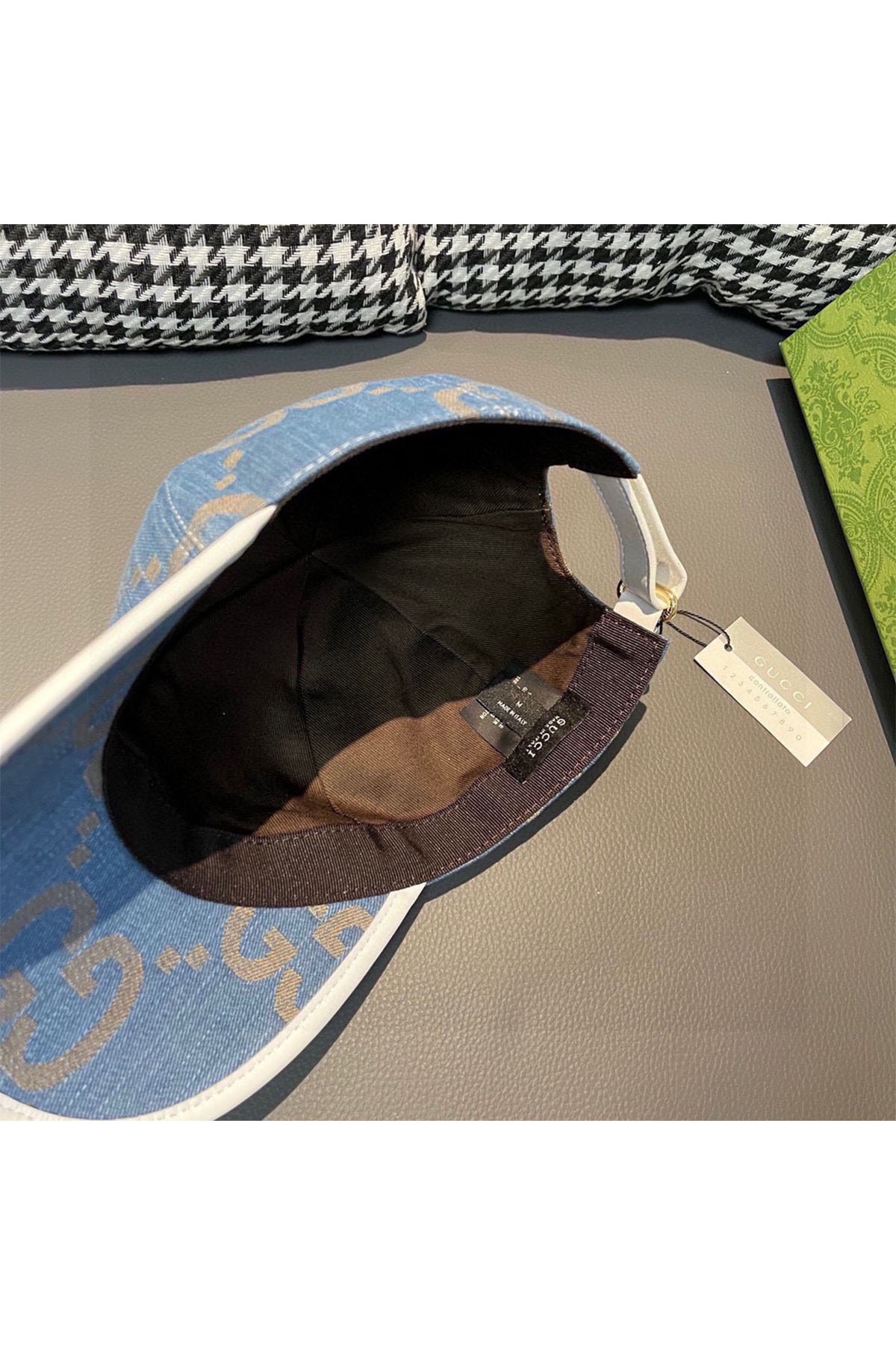 Gucci, Unisex Hat, Blue - Afbeelding 6