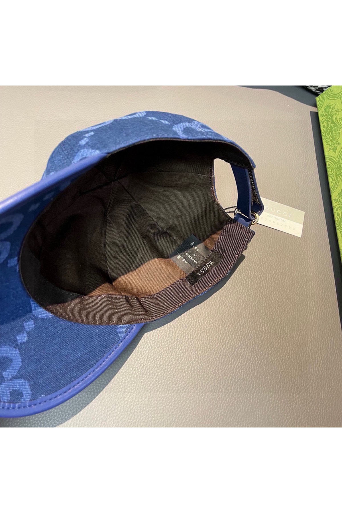 Gucci, Unisex Hat, Blue - Afbeelding 8