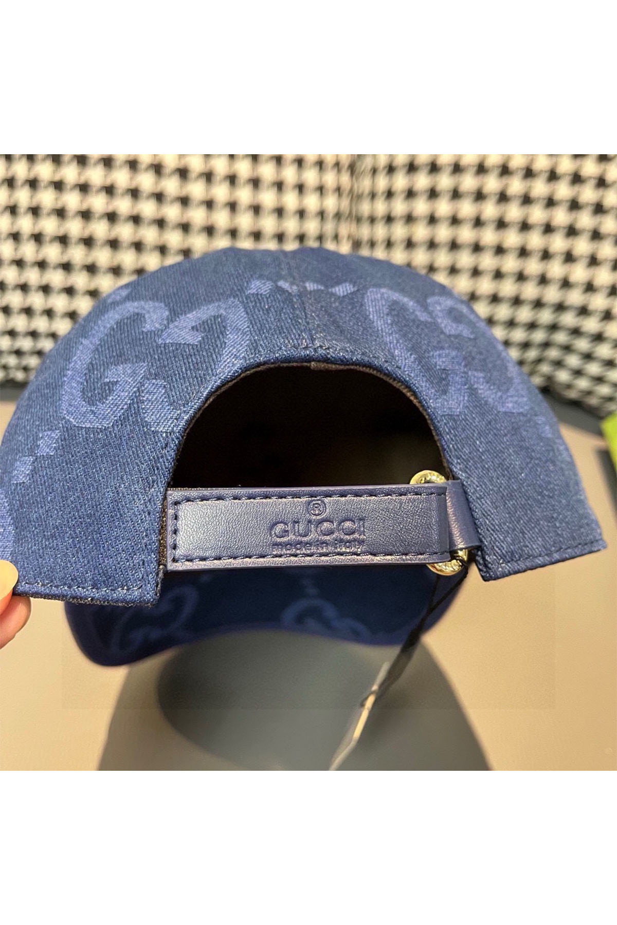Gucci, Unisex Hat, Blue - Afbeelding 9
