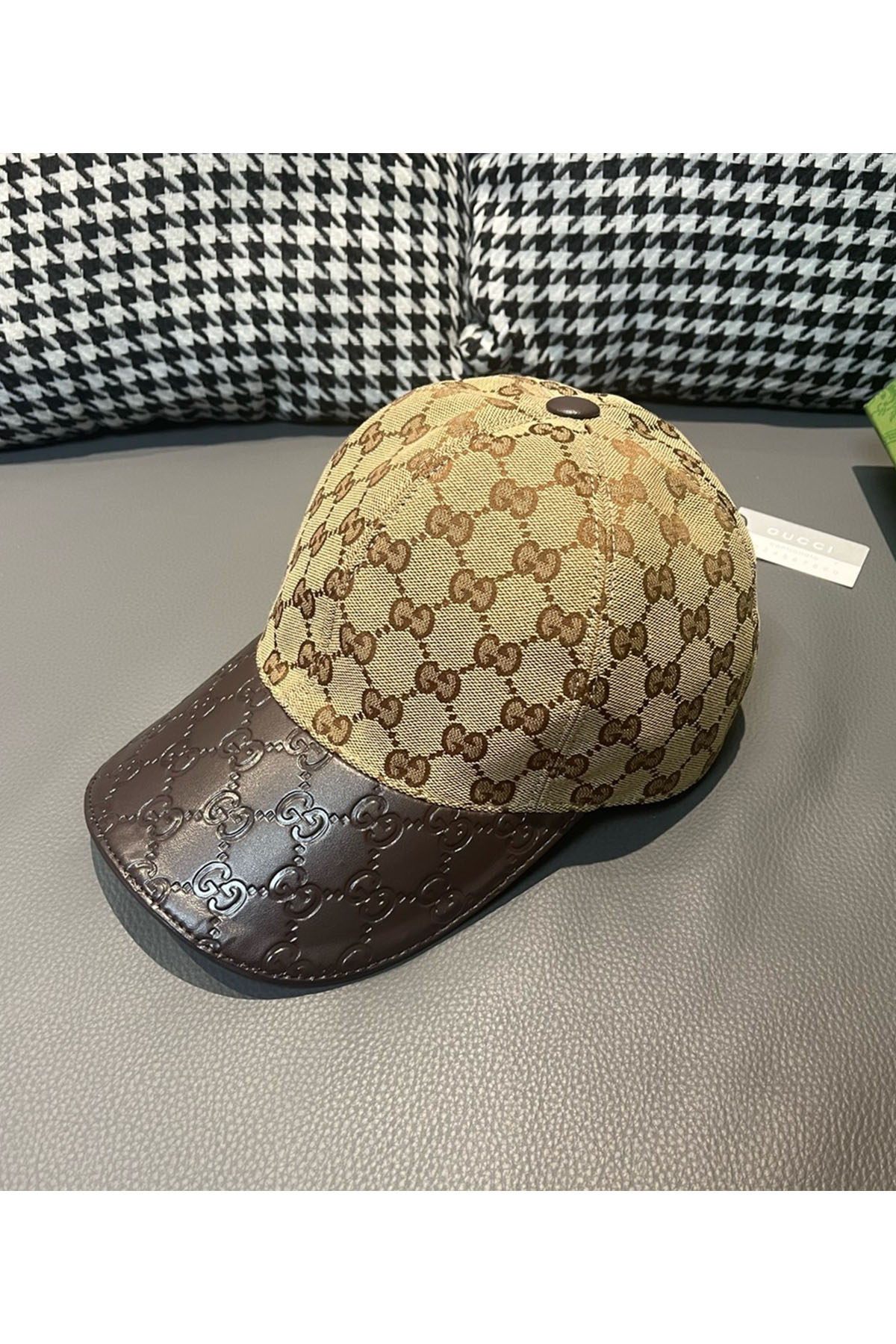 Gucci, Unisex Hat, Brown - Afbeelding 3