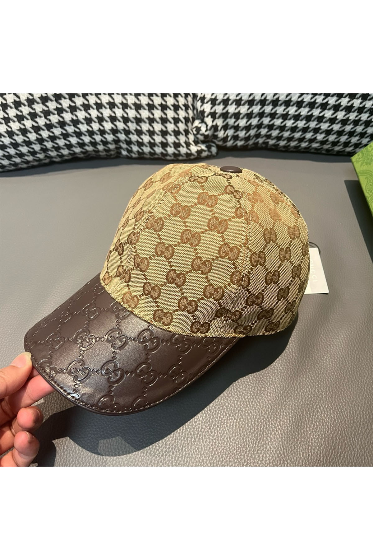Gucci, Unisex Hat, Brown - Afbeelding 6
