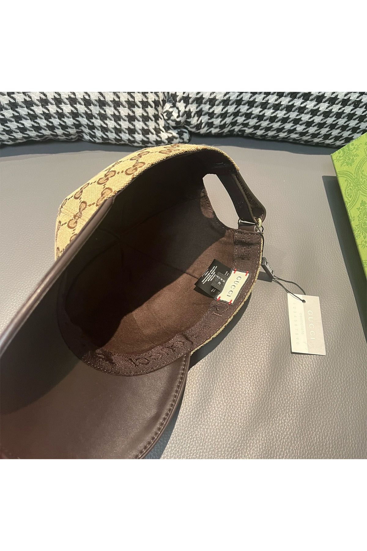 Gucci, Unisex Hat, Brown - Afbeelding 8