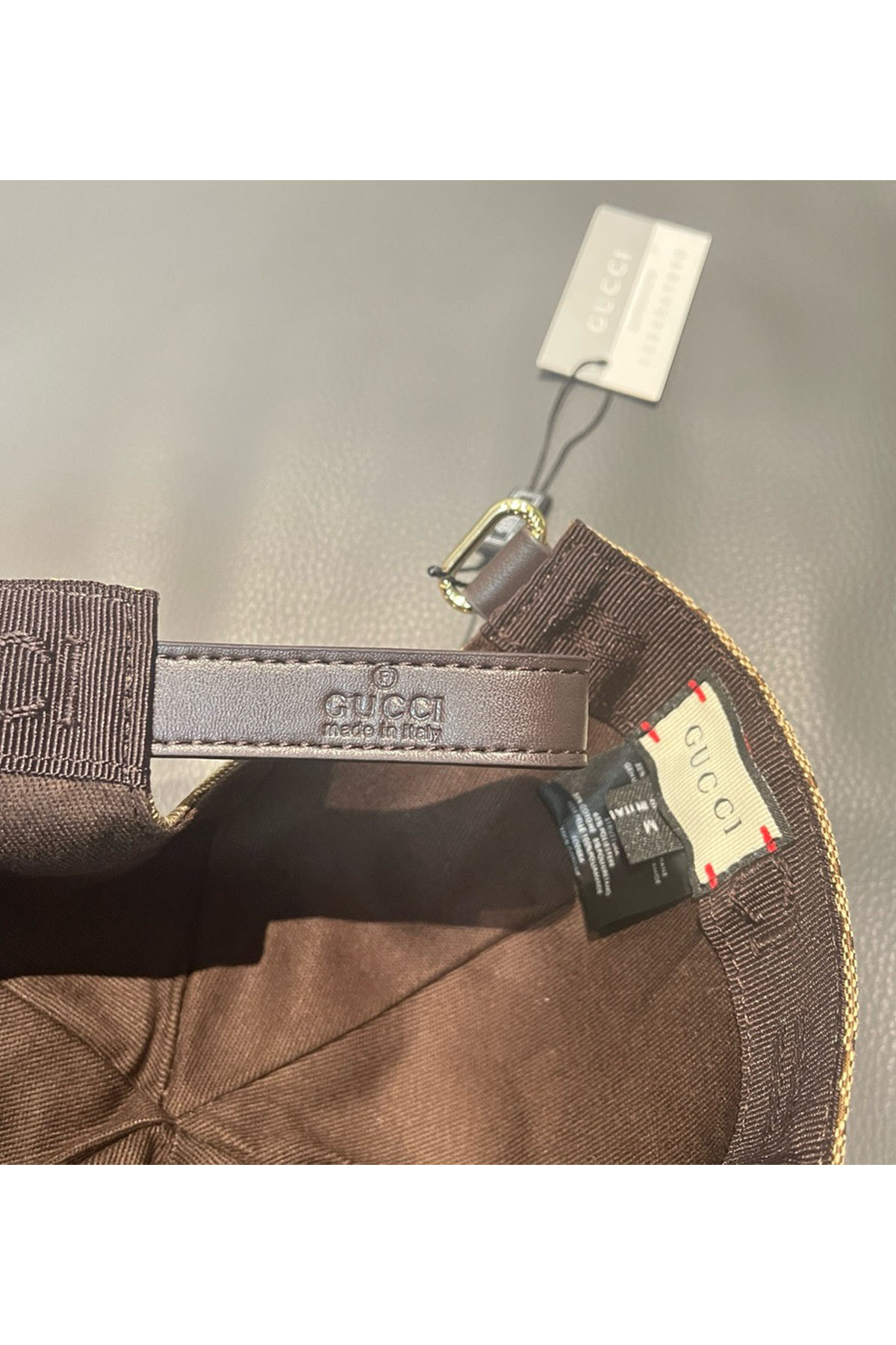 Gucci, Unisex Hat, Brown - Afbeelding 9