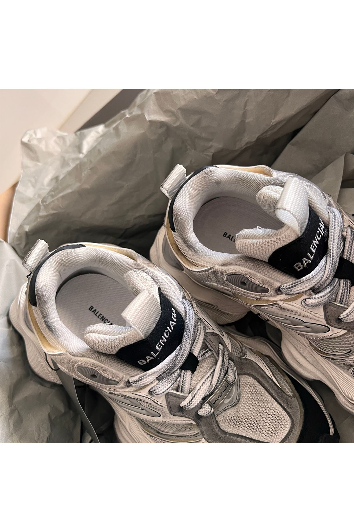 Balenciaga, Women's Sneaker, White - Afbeelding 9