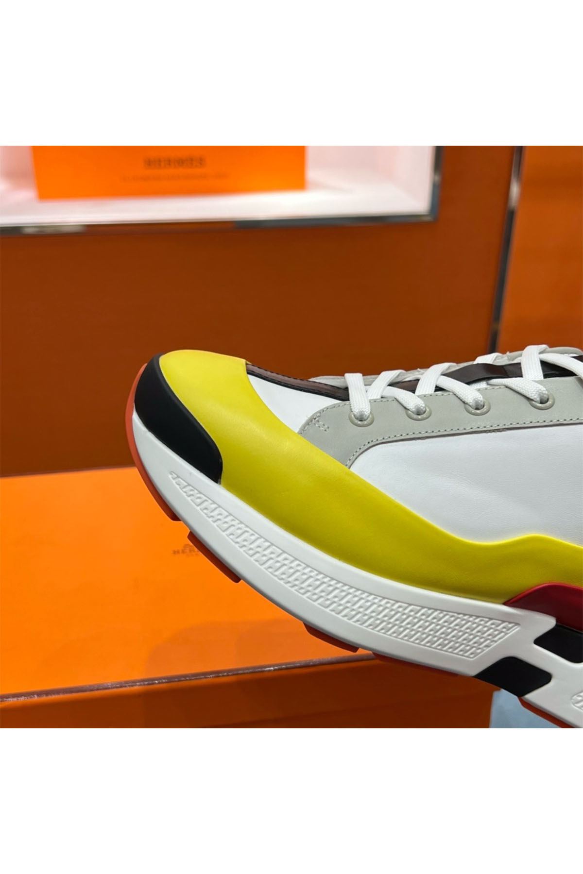 Hermes, Women's Sneaker, Yellow - Afbeelding 6