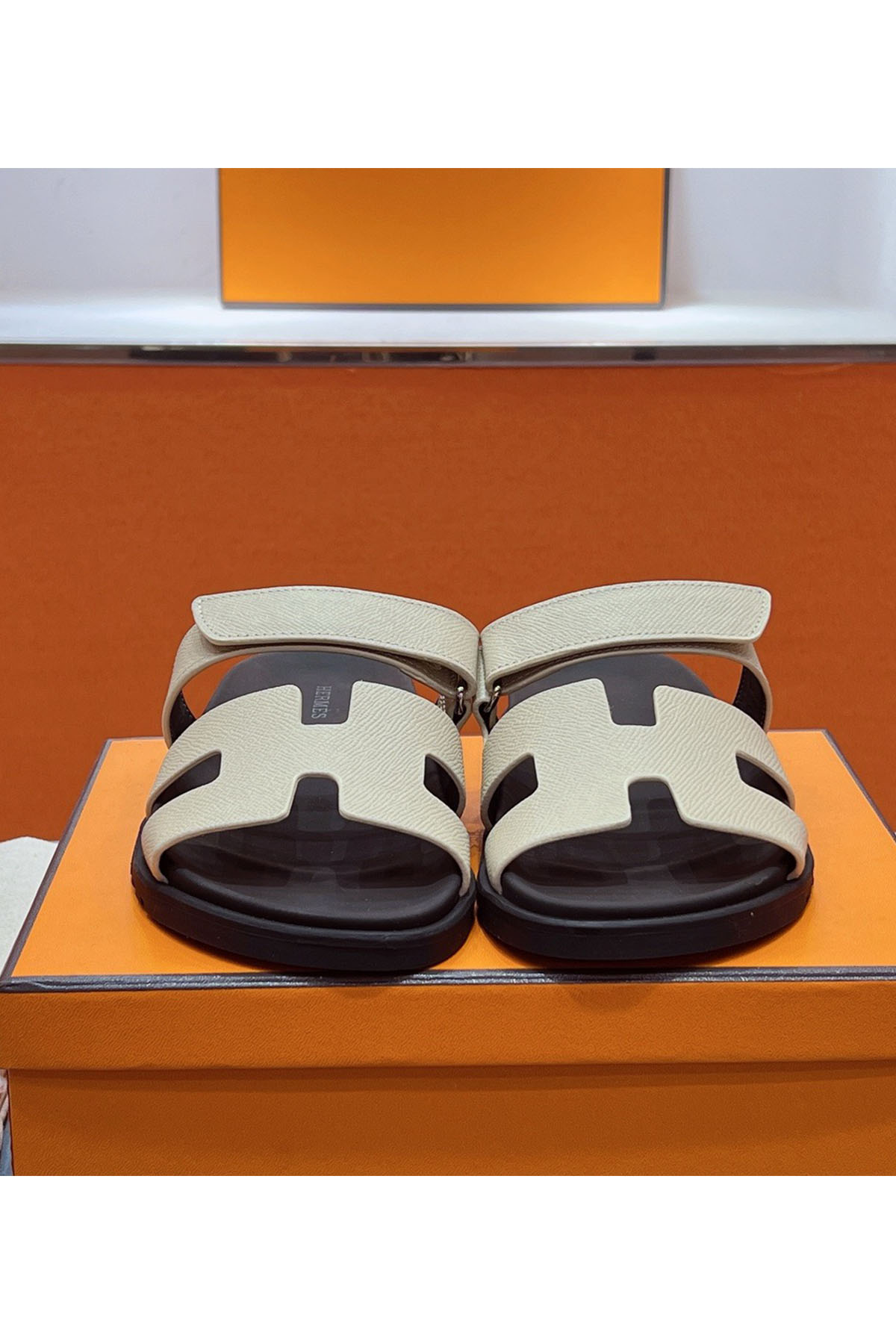 Hermes, Women's Slipper, Beige - Afbeelding 3